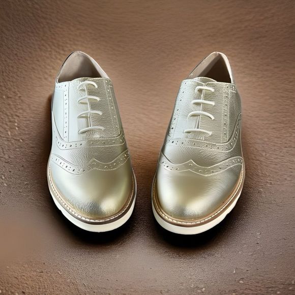 Australia Lux Collective George Gold Oxfords - Picture 2 of 16